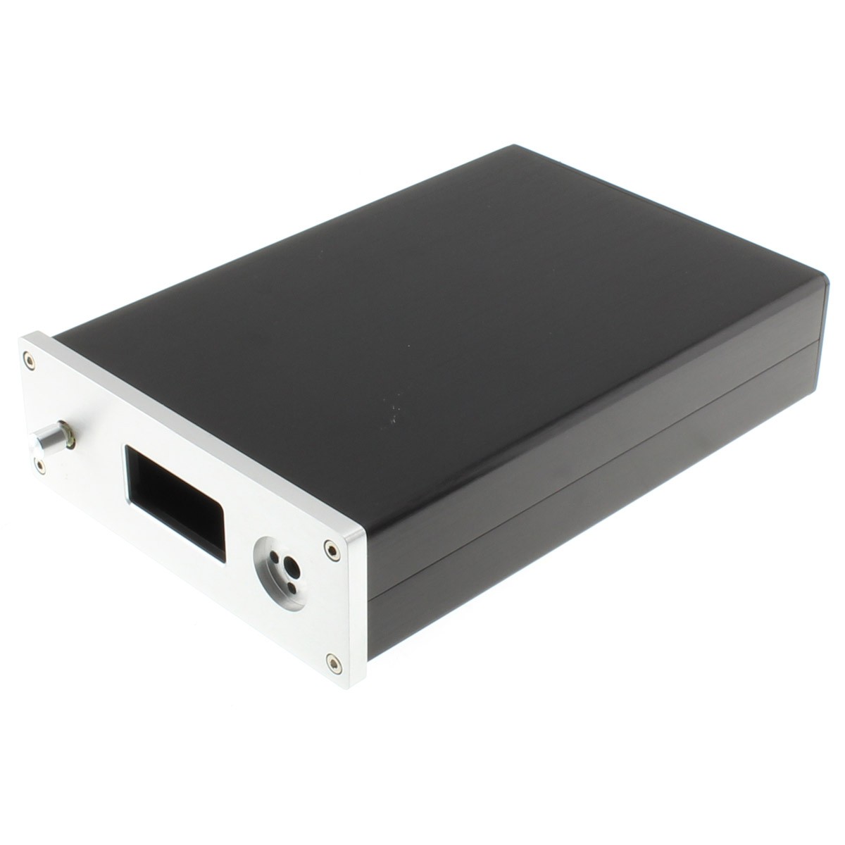 [GRADE B] DIY Case with Screen Cutout Aluminium 172x250x60mm Silver Front Panel