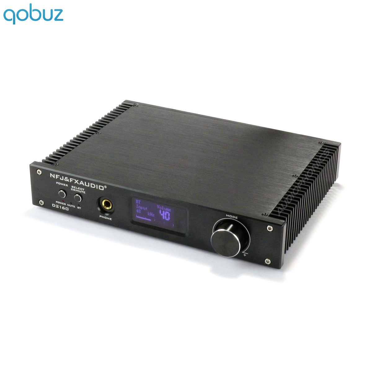 [GRADE B] FX-AUDIO D2160 MKI Amplificateur FDA Bluetooth 5.0 Class D TAS5614 2x100W 4 Ohm Noir