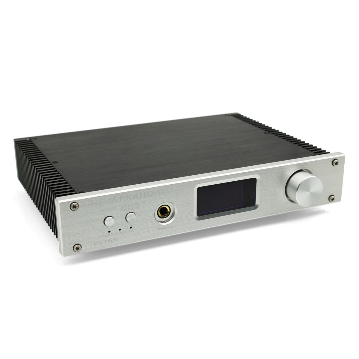 [GRADE B] FX-AUDIO D2160 MKI Amplificateur FDA Bluetooth 5.0 Class D TAS5614 2x100W 4 Ohm Argent
