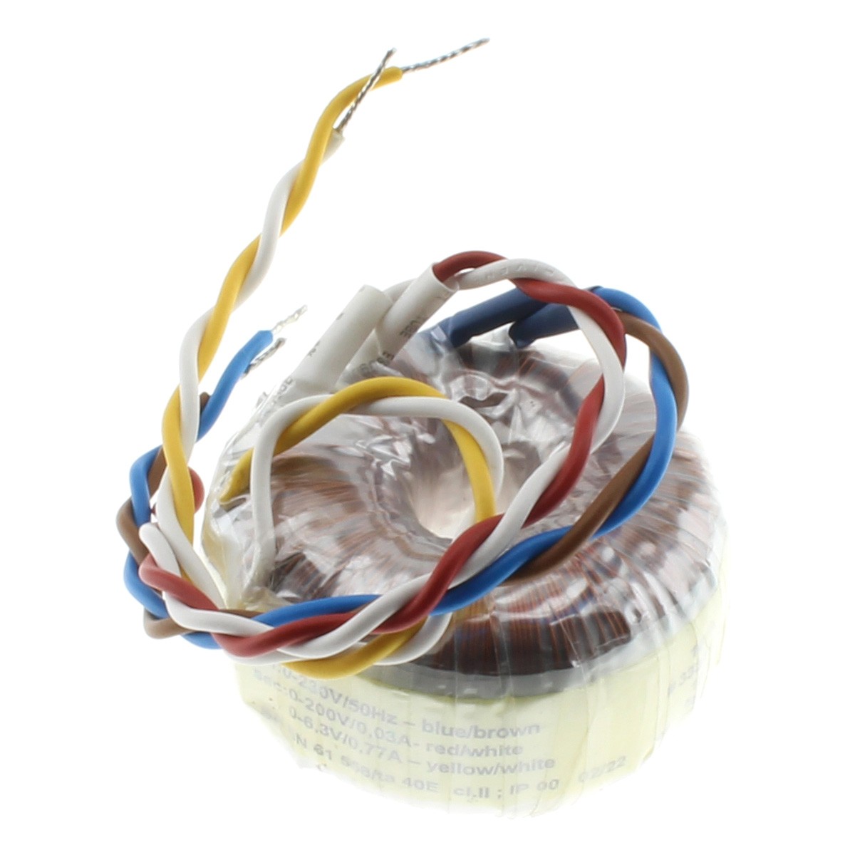[GRADE S] Toroidal Transformer 10VA 200V 0.03A 6.3V 0.77A
