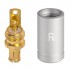 A2DC Connector Gold Plated Ø3mm Silver (Pair)