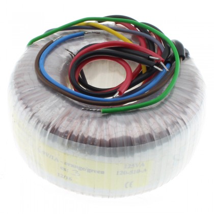 [GRADE S] Toroidal Transformer 125VA 2x20V 2.6A 9V 1A 12V 1A