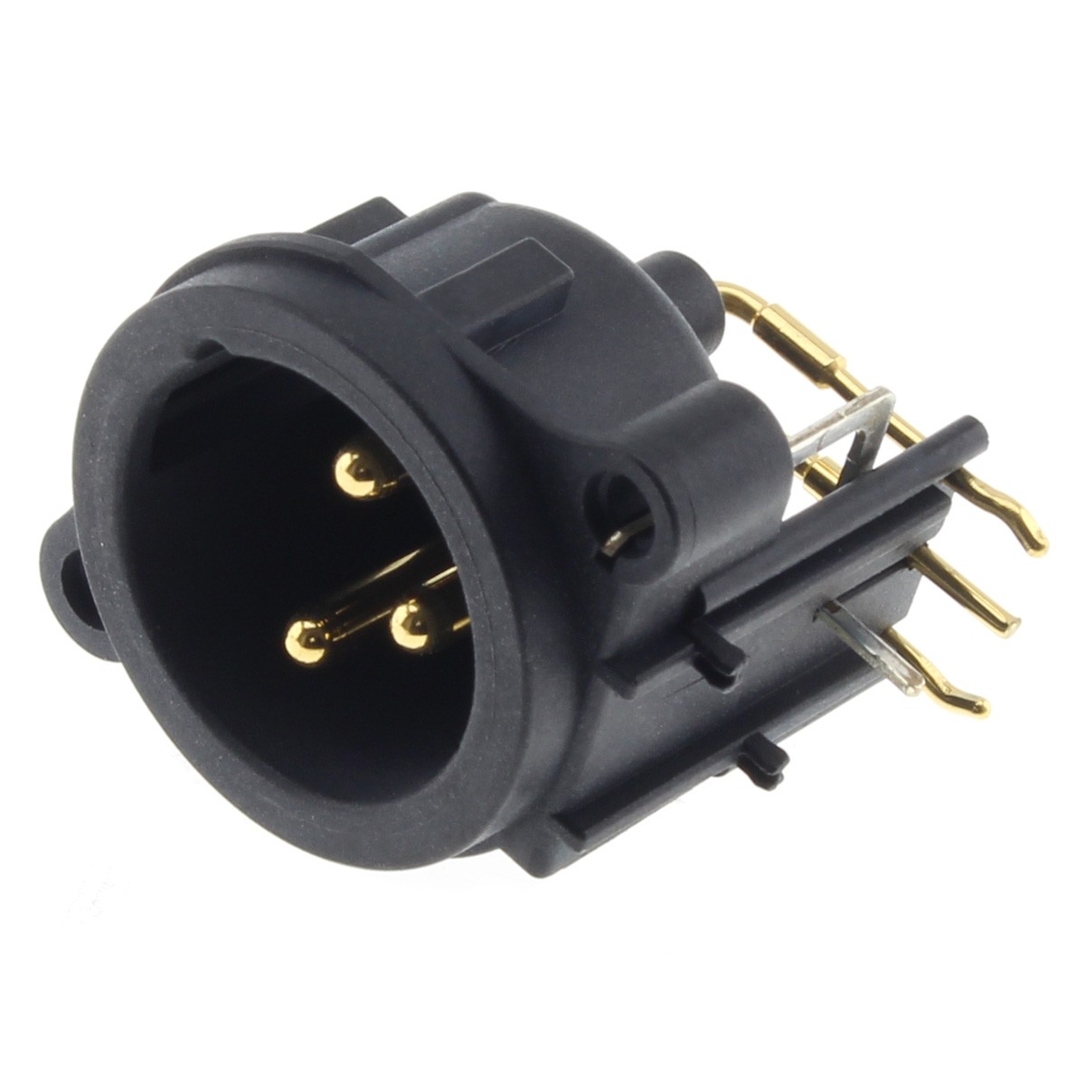 NEUTRIK NC3MAH Male XLR Plug Gold Plated for PCB