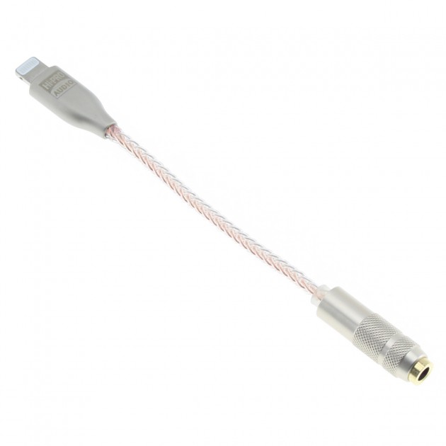 Adapter Jack 3.5mm female mono to RCA male - Audiophonics