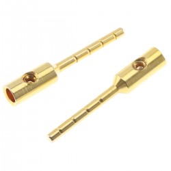 Gold Plated Reducers for Speaker Cable 2mm (Pair)