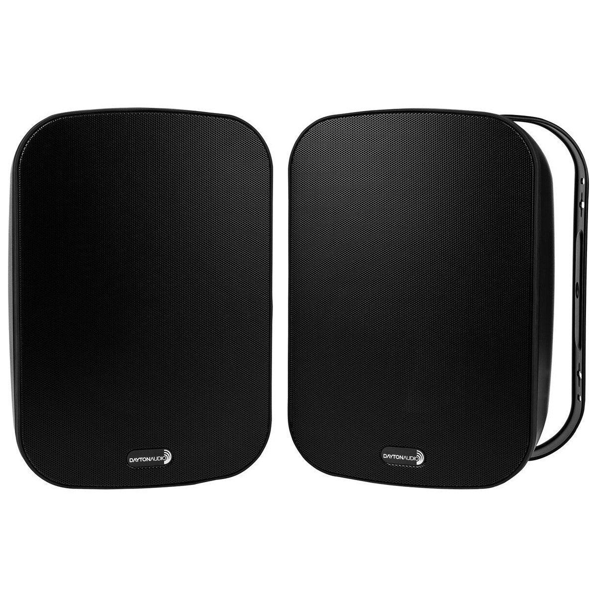 DAYTON AUDIO IO65XTB Speakers Indoor / Outdoor 2 Ways with Passive Radiator IP66 50W (Pair) Black