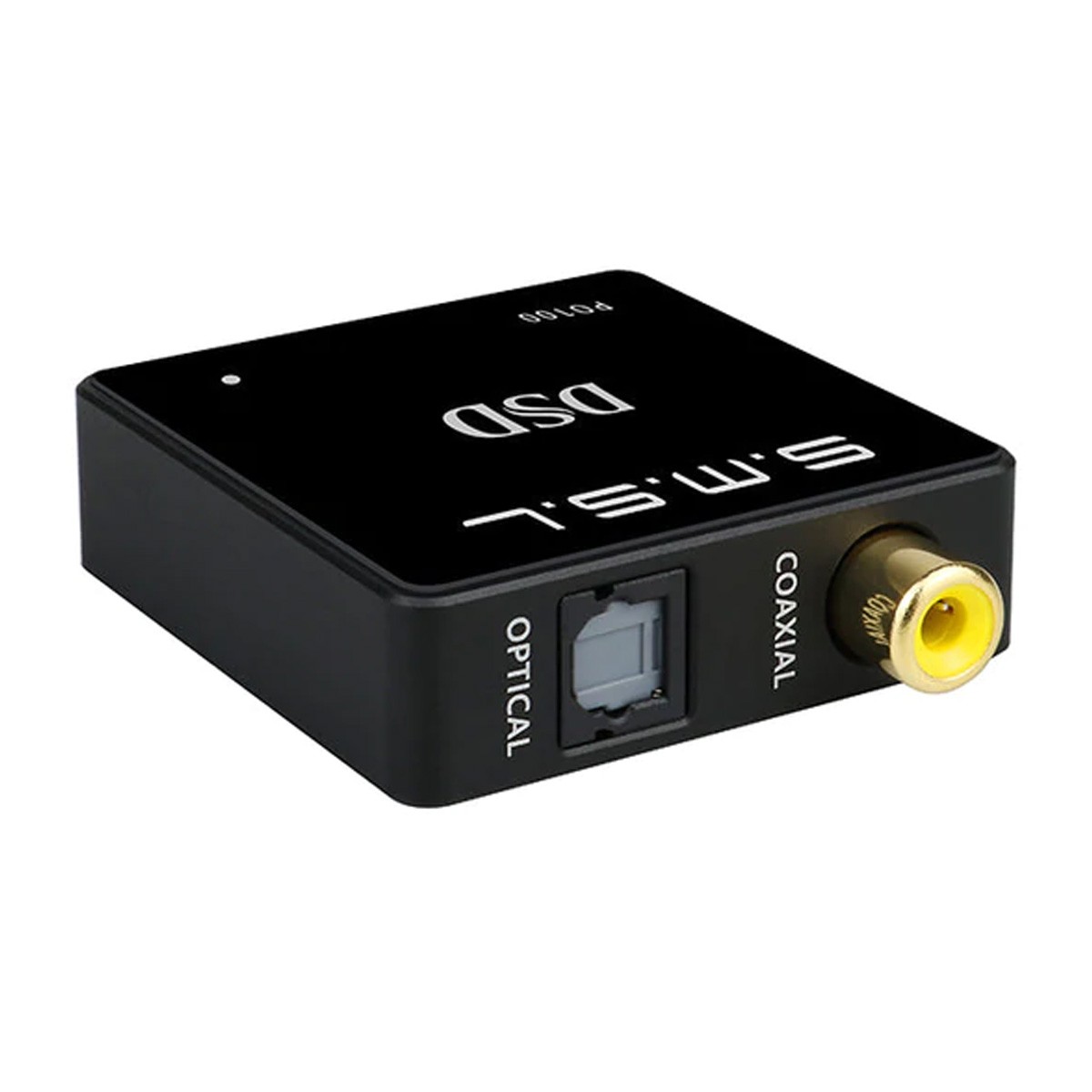 SMSL PO100 Interface Numérique USB-C vers Coaxial / Optique XMOS 24bit 192kHz DoP64 Noir