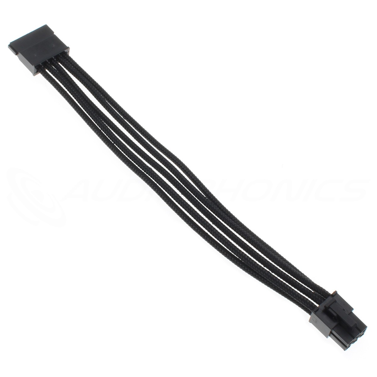 SATA to Micro-Fit 6 Pin Sleeved Power Cable 0.823mm² 20cm