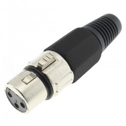 Adaptateur Jack 2.5mm Mâle vers XLR 4 Pins Femelle Neutrik - Audiophonics