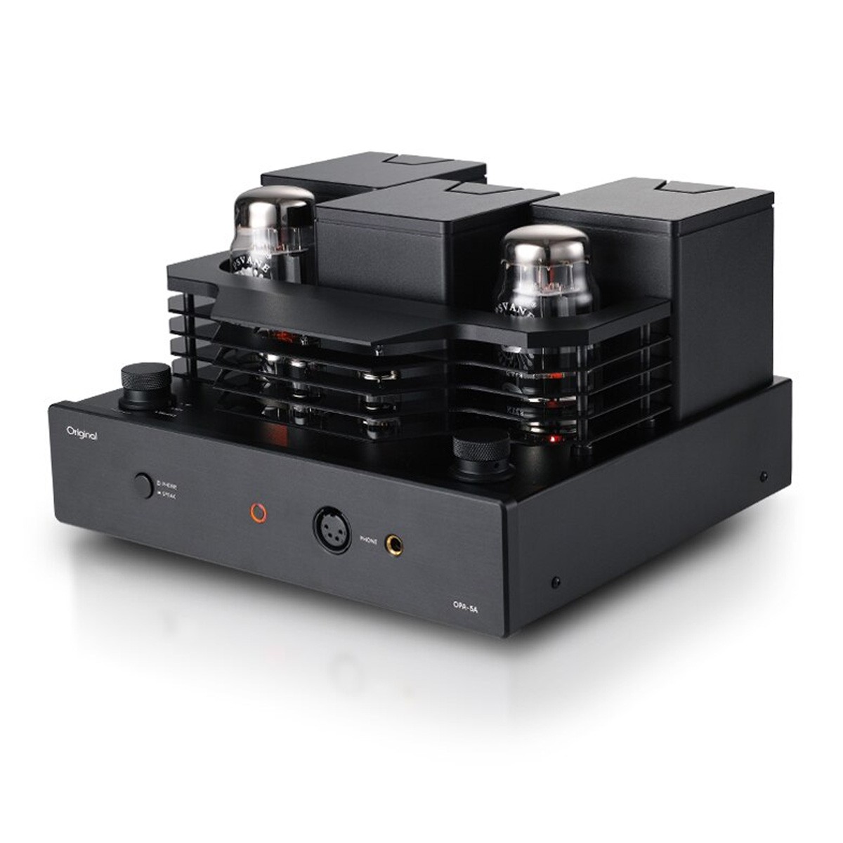 ORIGINAL AUDIO OPA-4A Tube Amplifier / Headphone Amplifier 12AU7 EL34-B Bluetooth aptX 2x6W 8 Ohm