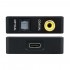 SMSL PO100 Interface Numérique USB-C vers Coaxial / Optique XMOS 24bit 192kHz DoP64 Noir