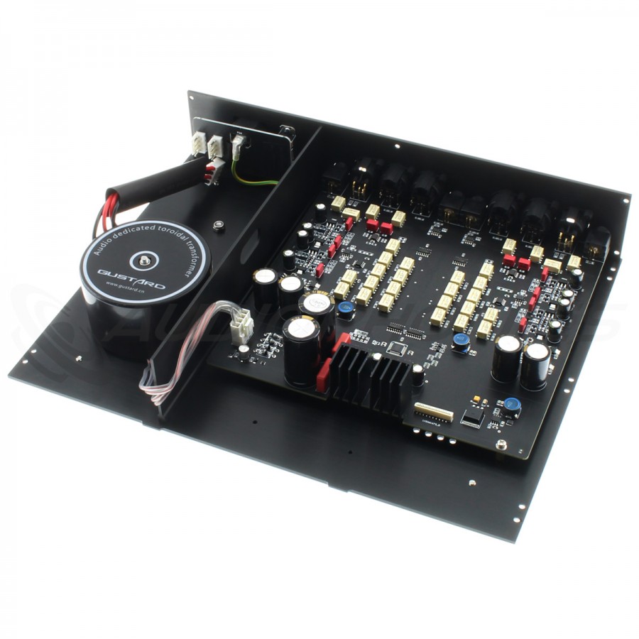 GUSTARD P26 Discrete Class A Balanced preamplifier XLR RCA Audiophonics