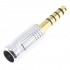 Jack 4.4mm TRRRS Connector Gold Plated Ø6mm (Unit)