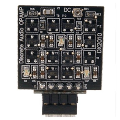 DEXA DISCRETE AUDIO OPAMP - AOP simple à composants discrets