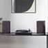 TRIANGLE AIO TWIN Active Bookshelf Speakers Bluetooth 5.0 aptX HD WiFi 2x50W 24bit 192kHz Eggplant (Pair)