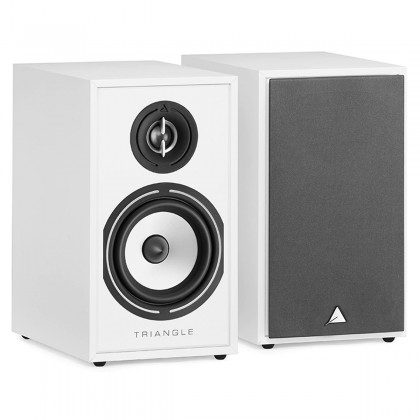 TRIANGLE BOREA BR02 Bookshelf Speakers 80W 89dB 51Hz-22kHz White (Pair)