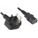 Câble Secteur UK Type G vers IEC C13 1.8m