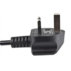 UK Power Cord Type G to IEC C13 1.8m