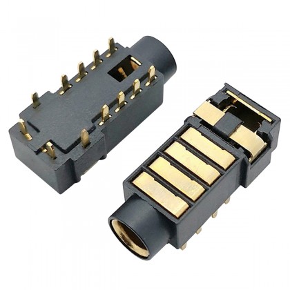 Female Jack 4.4mm Socket 5 Poles Gold Plated