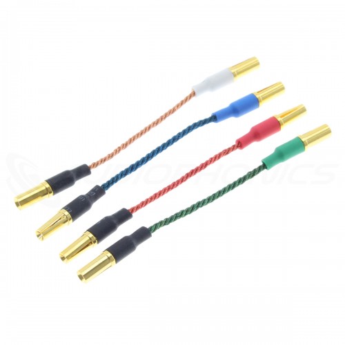 Headshell Wires Gold Plated Terminals Rewiring Kit With OFC Leads 1.2mm 