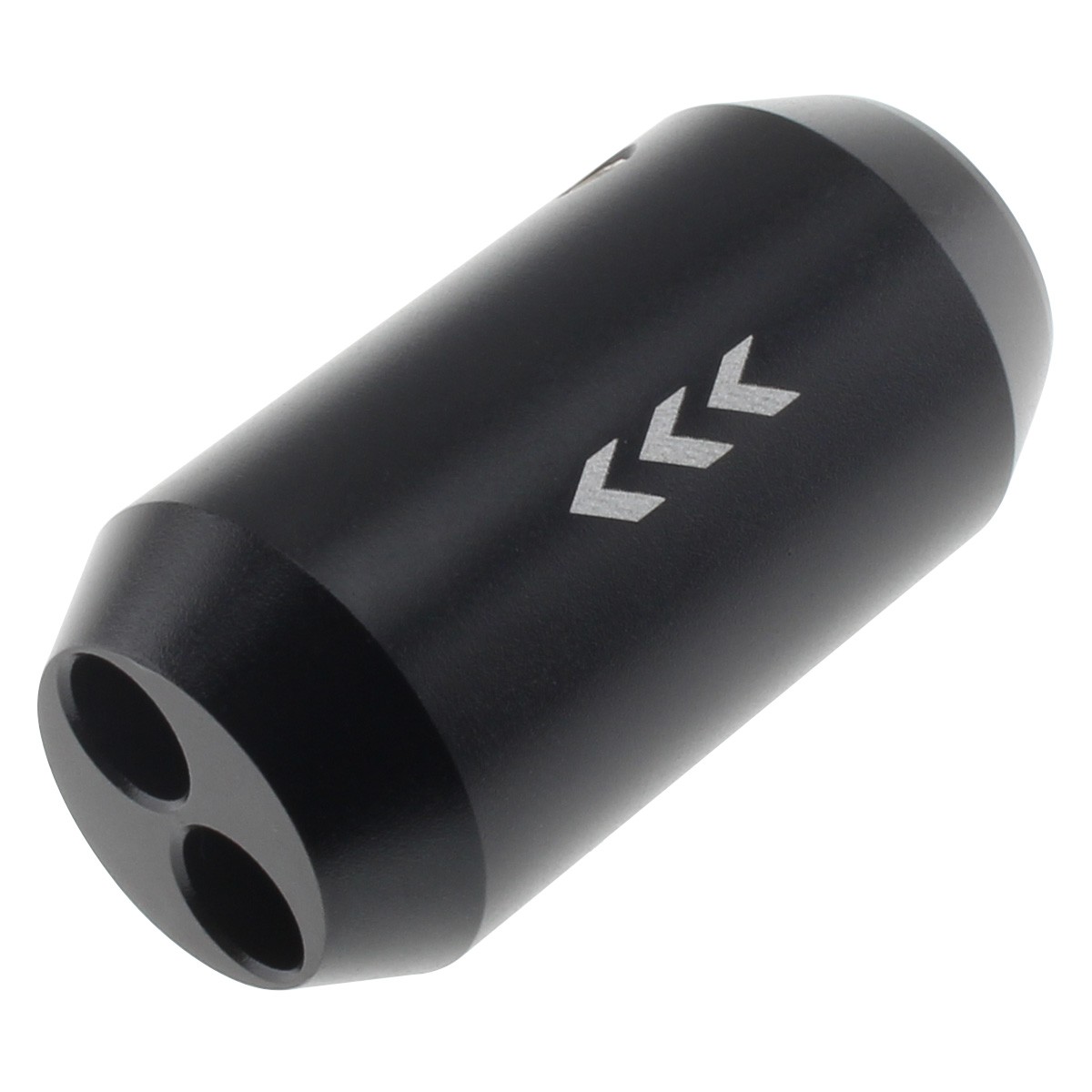 Splitter Aluminum 1x14mm to 2x7mm Black Audiophonics