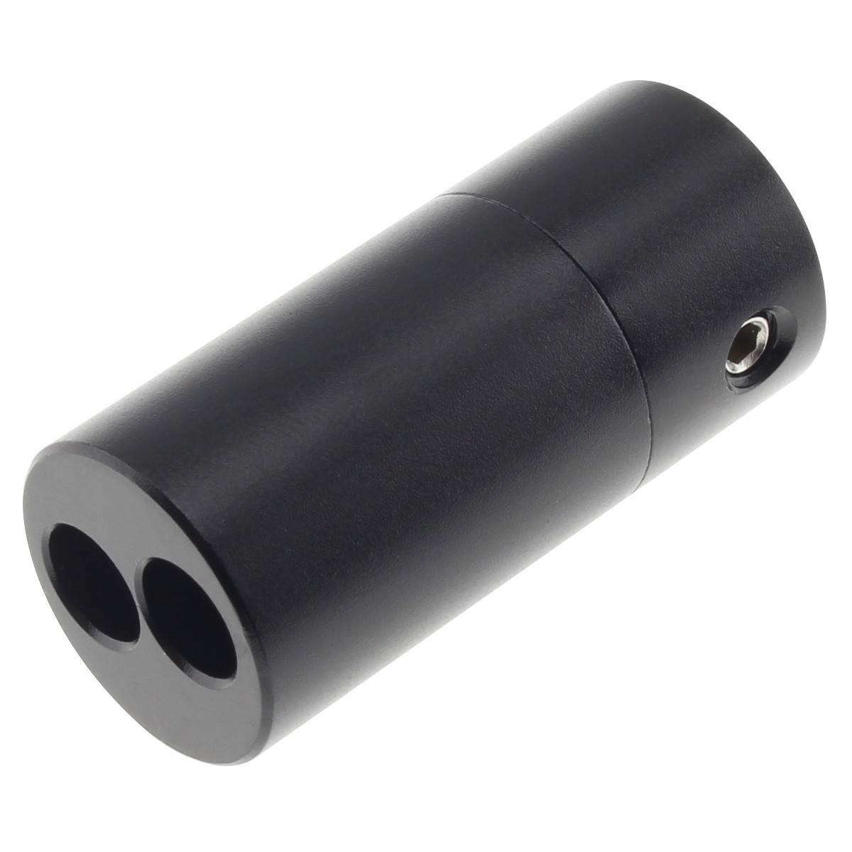 Splitter Aluminum 1x9mm to 2x6mm Black Audiophonics