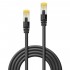 LINDY Ethernet Cable RJ45 S/FTP LSZH Cat.7 Copper Shielded Black 1.5m