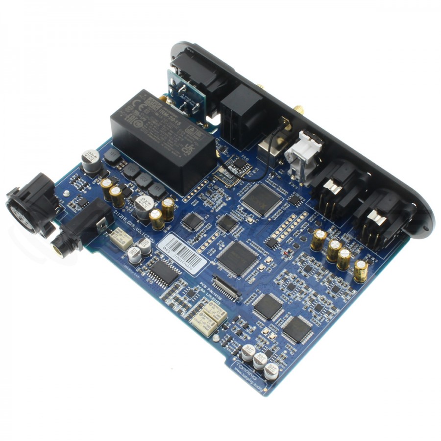 日本産 TOPPING DX5 MQA DAC ヘッドフォンアンプ 2×ES9068AS DSD512PCM768kHz XMOS XU216 B 