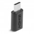 LINDY Adaptateur USB-C mâle vers USB-C femelle USB 3.2 Cuivre Plaqué Or