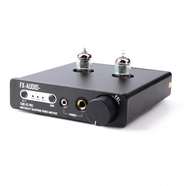 Audiophonics FX AUDIO TUBE 02 PRO 5725 Tube Preamplifier Headphone Amplifier Class A