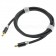 LUDIC AUDIO AESIR Optical Toslink Cable Fiberglass 0.75m