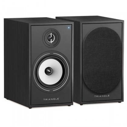 TRIANGLE BOREA BR03 BT Active Bookshelf Speakers Bluetooth aptX 2x60W Ash Black (Pair)