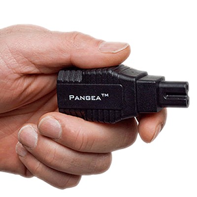 PANGEA Adaptateur secteur IEC vers C7 cryogénisé Plaqué Or