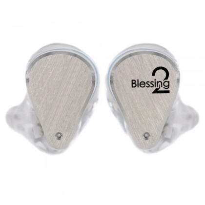 MOONDROP BLESSING2 Écouteurs Intra-Auriculaires IEM Triple Haut-Parleurs 22 Ohm 117dB 20Hz - 20kHz