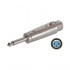 Adaptateur XLR 3 Pin femelle vers Jack 6.35mm mâle mono