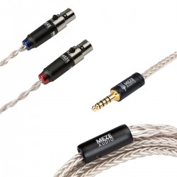 Audiophonics - Adaptateur Jack 2.5mm Mâle vers XLR 4 Pins Femelle Neutrik