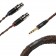 MEZE Jack 6.35mm to 2x Mini XLR Interconnect Cable PCUHD Copper 2.5m