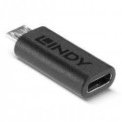 LINDY Adaptateur Micro USB Mâle vers USB-C Femelle