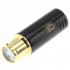 RAMM AUDIO 60600GT Female XLR Connector Tellurium / Berrylium Copper Cryogenic Treatment