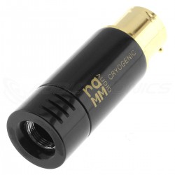 RAMM AUDIO 60600GT Connecteur XLR Femelle Cuivre Tellurium / Berrylium Traitement Cryogénique