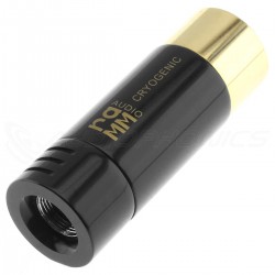 RAMM AUDIO 60300GT Male XLR Connector Tellurium / Berrylium Copper Cryogenic Treatment