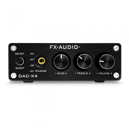 FX-AUDIO DAC-X4 DAC Amplificateur Casque DAC01 MAX97220 STM32 24bit 96kHz