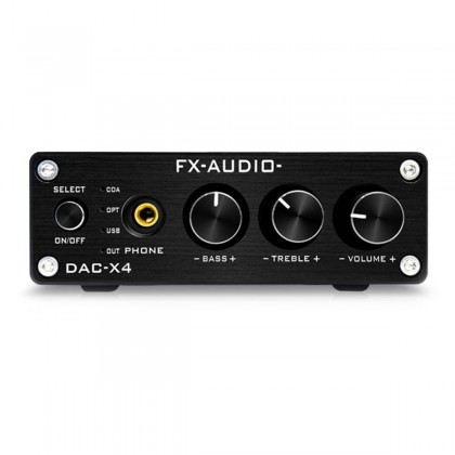 FX-AUDIO DAC-X4 DAC Headphone Amplifier DAC01 MAX97220 STM32 24bit 96kHz