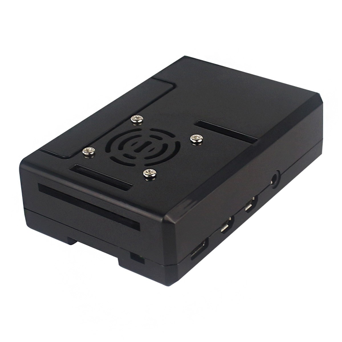 Plastic ABS Case for Raspberry Pi 4 Black