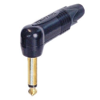 NEUTRIK NP2RX-B Connecteur Jack 6.3mm Coudé Mono Ø9mm