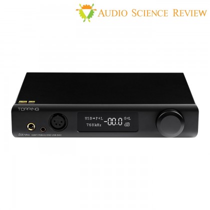 TOPPING DX7 PRO Balanced DAC Headphone Amplifier ES9038Pro Bluetooth 5.0 aptX HD LDAC 32bit 768kHz DSD512