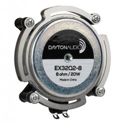 DAYTON AUDIO EX32Q2-8 Speaker Driver Exciter Dual Steel Spring 20W 8 Ohm Ø32mm