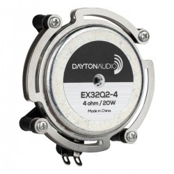 DAYTON AUDIO EX32Q2-4 Haut-Parleur Vibreur Exciter Double 20W 4 Ohm Ø32mm