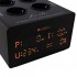 LUDIC KRATOS Filtered Power Distributor 8 Schuko Sockets Black