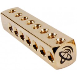 ELECAUDIO Distributeur d'Interconnexion Domino Plaqué Or 24k